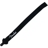 Fender 2-tommers Poly Gitarreim Svart med Hvit Logo