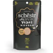 Schesir After Dark Velvet Mousse 12 x 80 g - Kylling