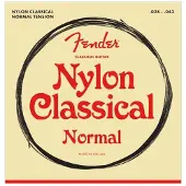 Fender 100 Classical Nylon Clear Silver Tie End Strenger 28-43