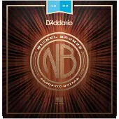 Daddario NB1253 Nickel Bronze Acoustic Guitar Strings Light 12-53