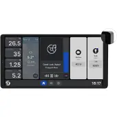 Shelly Wall Display X2 Silver - WiFi touch screen