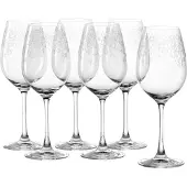 Leonardo Sett med 6 glass hvitvin 410ml CHATEAU
