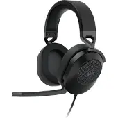Corsair Gaming HS65 SURROUND - Hodesett - full størrelse - kablet - 3,5 mm jakk - karbon