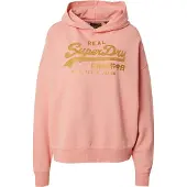 Superdry Vl Rhinestone Relaxed Hettegenser