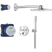 GROHE Precision SmartControl – Innebygd dusjsystem med Vitalio Smartactive 310, krom
