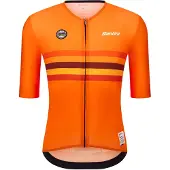 Santini Uci World Champion Netherlands 2025 Kort Ermet Trøye