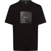 BOSS Logo Rib Kortarmet T-skjorte