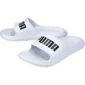 Puma Divecat v2 Lite Slide, Shoes, White/Black, 40.5