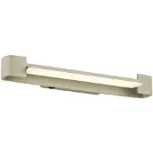 HELL LED-vegglampe Box, dreibar, sand