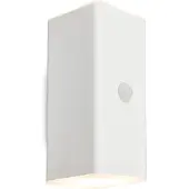 Briloner LED-batteridrevet utendørs LED-vegglampe, hvit, sensor, opp/ned