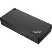 Lenovo ThinkPad Universal USB-C Smart Dock - Dockingstasjon - USB-C - HDMI, 2 x DP - GigE - 135 Watt - Sort