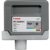 Canon PFI-302 PGY Blekkpatron lysegrå