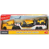 Dickie Toys Lastebil - Mack/Volvo Micro Byggmester Truck - - OneSize - Bil