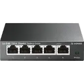 TP-LINK TL-SG105S - Switch - 5 x 10/100/1000 - stasjonær