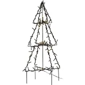 Star Trading LED-dekorasjon til utendørs bruk Light Tree Foldy, høyde 50 cm