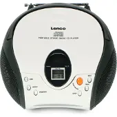 Lenco SCD-24, Digitalt, FM, 87,5 - 108 MHz, Svart, Hvit, 248 mm, 278 mm