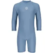 Color Kids Badedrakt L/s - Koronet Blue - - 4 år (104) - Badetøy