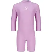 Color Kids Badedrakt L/s - Lavender Mist - - 4 år (104) - Badetøy