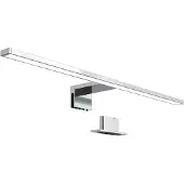 B.K. Licht LED-speillampe Mira, B 60 cm, krom, metall, 4000 K