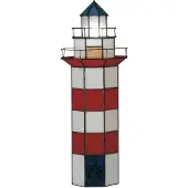 Clayre & Eef Dekorlampe Claas i Tiffany-stil, 56 cm