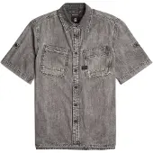 G-Star Slanted Double Pocket Regular Kortarmet Skjorte