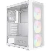 Dutzo C321 Mesh TG ARGB - Kabinett - Miditower - Hvit