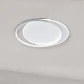 VIOKEF LED-taklampe Evelyn, hvit, lengde 55 cm, metall