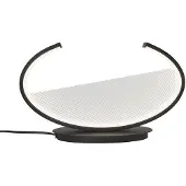 VIOKEF LED-bordlampe Adele, høyde 22 cm, svart, metall