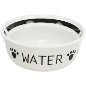Trixie Keramikkskål, 1,6 l/Ø 20 cm, Hvit/sort Water