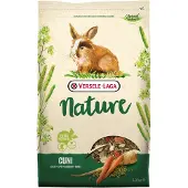 Versele-Laga Cuni Nature, Matbit, 2,3 kg, Kanin, Vitamin A, Vitamin C, Vitamin D3, Vitamin E, Kopper, Kobbersulfat, Jod, Strykejern, Mangan, Selen, Zink, 14%