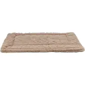 Trixie Lonni Bed Mat Corduroy Plush Light Brown 90x130 cm - Flere størrelser