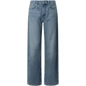 Pepe Jeans for woman. PL204902ID6 Jeans Loose St Lw Nicky blue (28/30), Casual, Cotton, Denim, Sustainable