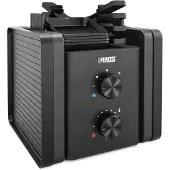 Princess 162660 raclettegrill for 8 personer, 1500 W, Purify, svart