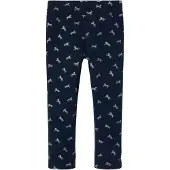 Name it Leggings - NmfTavina - Dark Sapphire/Glitter - - 6 år (116) - Leggings