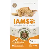 IAMS Advanced Nutrition Grain Free med kylling - Sparepakke: 2 x 2,5 kg