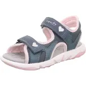 Superfit Sandaler - Pebbles - Blå/Rosa - - 34 - Sandals