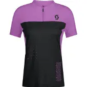 SCOTT Trail Vertic Zip Kort Ermet Trøye