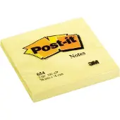 Post-It 654, 76 x 76 mm, 12 stk.