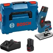 Bosch GKF 12V-8 Professional - Palm router - trådløs - 6 - 8 mm - 2 batterier - 12 V