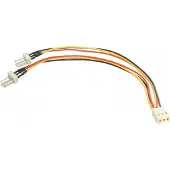 StarTech.com StarTech 6in TX3 Fan Power Splitter Cable - Fan power splitter - 3 pin internal power (F) to 3 pin internal power (M) - 5.9 in - TX3SPLITTER - Viftestrømsplitter - 3 pin internstr (hunn) til 3 pin in