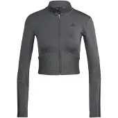 Adidas Hyperglam Rib Zip Thru Cover Up Genser Med Hel Glidelås