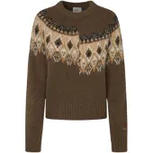 Pepe Jeans for woman. PL702196 Holly jumper brown (XL), Casual, Polyester