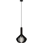 Eglo Velasco pendellampe i svart, Ø 38 cm