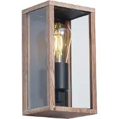 QAZQA Industriell vegglampe treprint 26 cm IP44 - Charlois