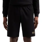 Emporio Armani for man. 8NPS65_PJVRZ Core Identity Bermuda shorts black (XL), Casual, Sport, Cotton, Multisport