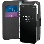 Puro Samsung Galaxy S25 lommebokveske med 2 kortspor - svart