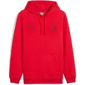 Puma AC Milan FtblEssentials Hoodie Men, Sport, Red/Black, XL