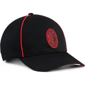 Puma AC Milan KING Cap, Sport, Black/Red, OSFA