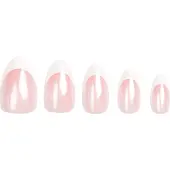 DUFF Beauty French Glazed, Medium Almond French Glazed