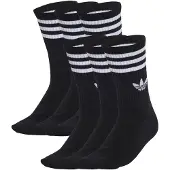 Adidas Originals 3 Stripes Crewsokker 6 Enheter